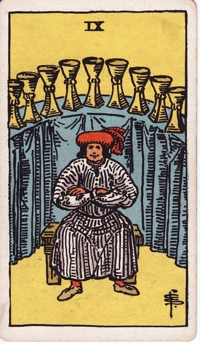 Nine of Cups